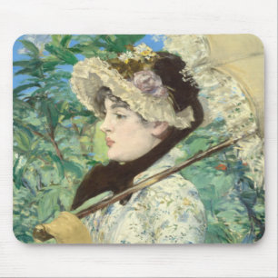 Jeanne (Spring) Edouard Manet    Mouse Mat