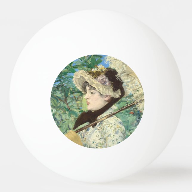 Jeanne (Spring) Edouard Manet    Ping Pong Ball (Front)