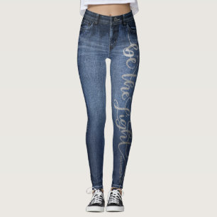 Jeans   Be The Light All-Over Print Leggings
