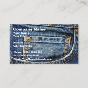 Jeans Business Card