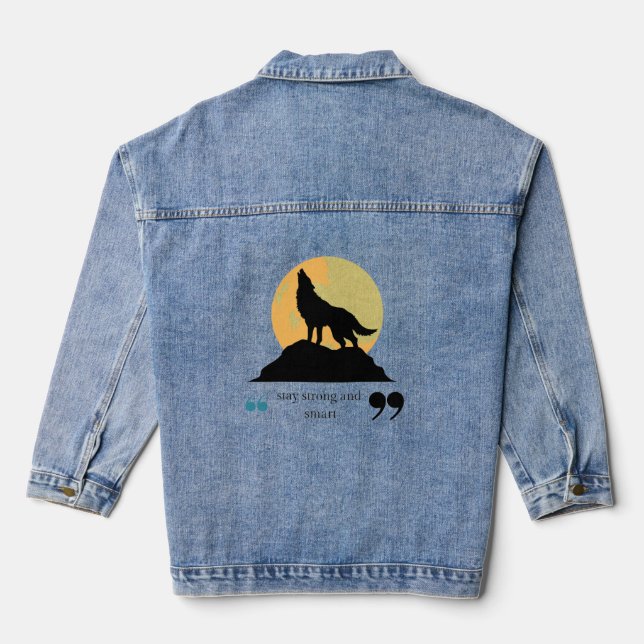 jeans  denim jacket (Back)