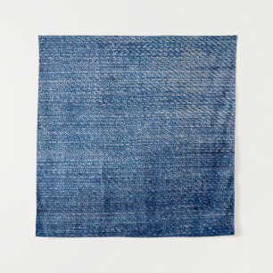 Jeans fabric denim structure blue tapestry