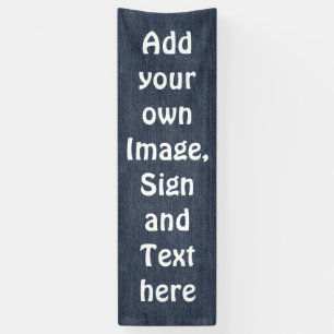 Jeans Fabric Pattern + your ideas Banner