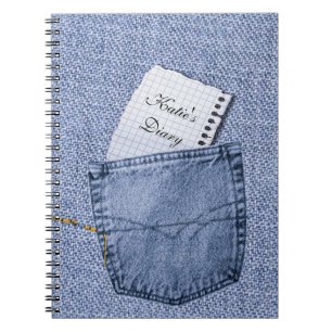 Jeans pocket Notepad Diary Notebook