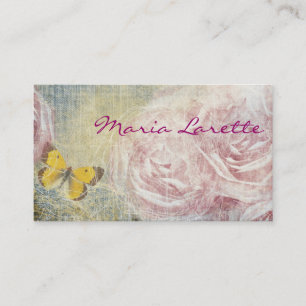 JEANS & ROSES Party Planner Artist Designer Card