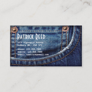 Jeans - Style C Business Card