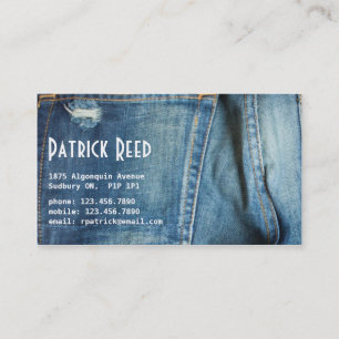 Jeans - Style E Business Card