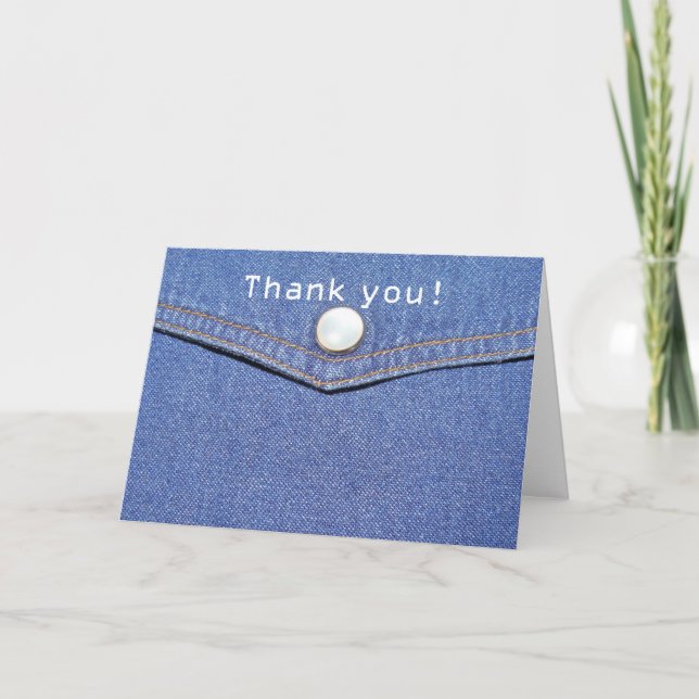 Jeans - Thank You Card (Front)