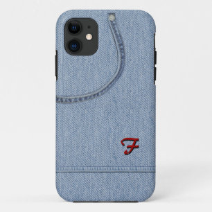 Jeans with Initial iPhone 11 Case