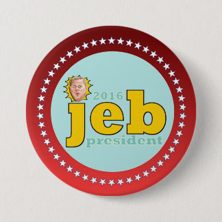 jeb 2016 7.5 cm round badge