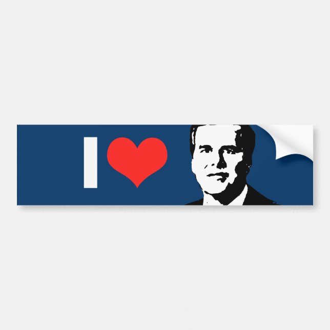 Jeb Bush 2012 Bumper Sticker (Front)