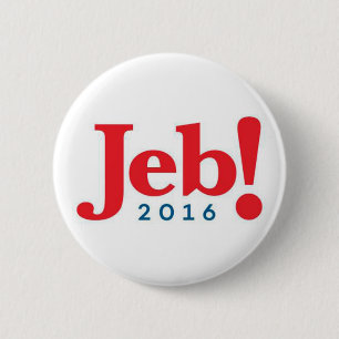 Jeb Bush 2016 button