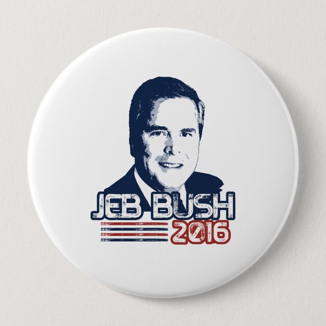 Jeb Bush 2016 Science Fiction 10 Cm Round Badge (Front)