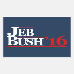 Jeb Bush 2016 Stickers