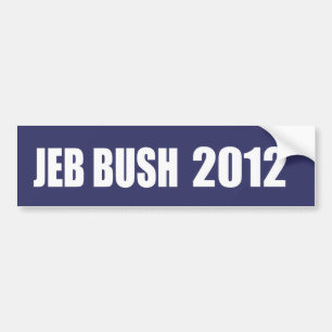JEB BUSH Election Gear Bumper Sticker