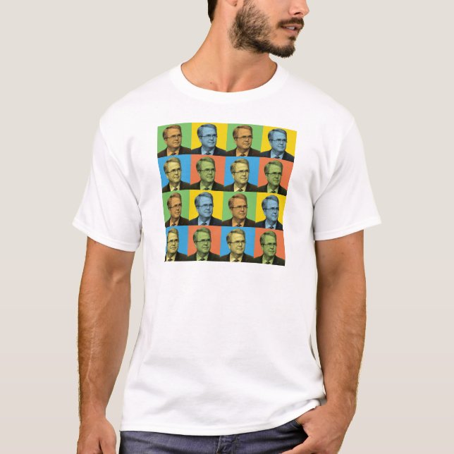 Jeb Bush Pop-Art T-Shirt (Front)