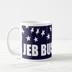 Jeb Bush President 2016 American Flag Coffee Mug
