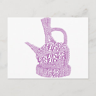 Jebena/ Ethiopian Coffee Postcard