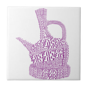 Jebena/ Ethiopian Coffee Tile