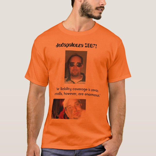 Jedapalooza Official T-Shirt (Front)
