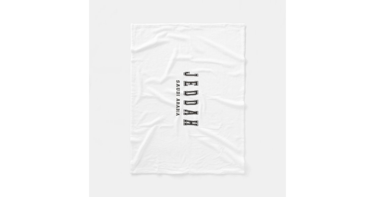 Jeddah Saudi Arabia Fleece Blanket Zazzle