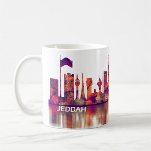 Jeddah Saudi Arabia Skyline Coffee Mug