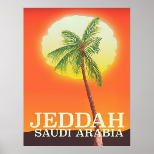Jeddah Saudi Arabia Vacation poster