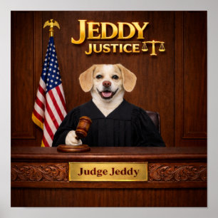 "Jeddy Justice" Poster
