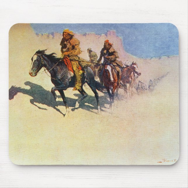 Jedediah Smith making his way across the desert Mouse Mat (Front)