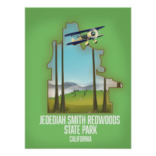 Jedediah Smith Redwoods State Park Poster