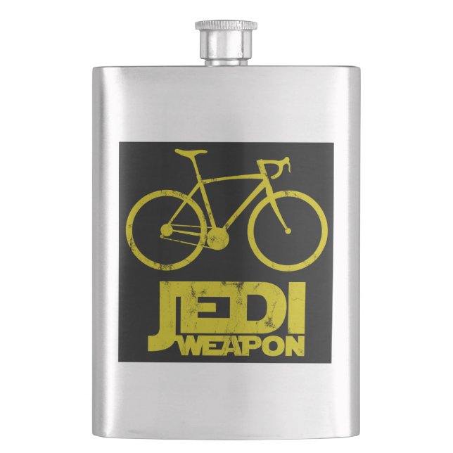 Jedi Weapon Bike Hip Flask (Front)