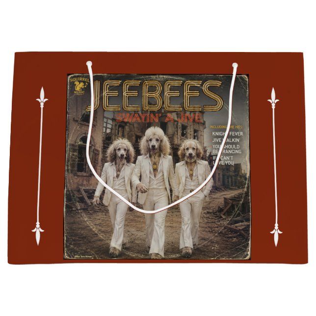 Jeebees Album: a Parody Large Gift Bag (Front)