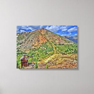 Jeep Colorado mountain mine canvas