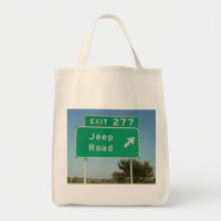 Jeep Road Sign