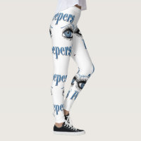 Jeepers Peepers Blue Eyes Leggings