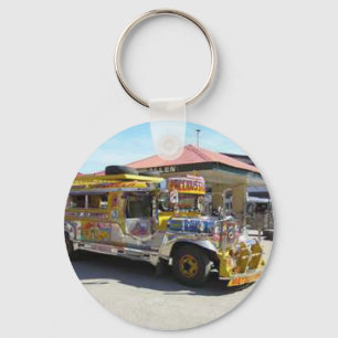 Jeepney2.jpg Key Ring