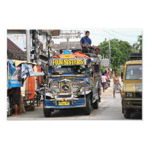 Jeepney Photo Print
