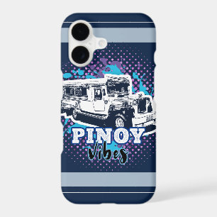 Jeepney Pinoy Vibes Blue Pink