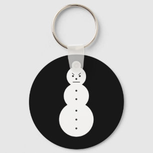 Jeezy Snowman - Hiphop Angry Snowman Jeezy Christm Key Ring