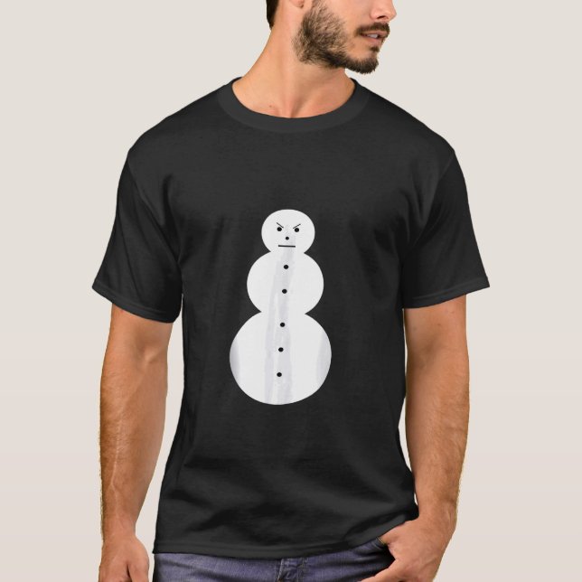 jeezy snowman shirt - Funny Angry Snowman Tank Top (Front)
