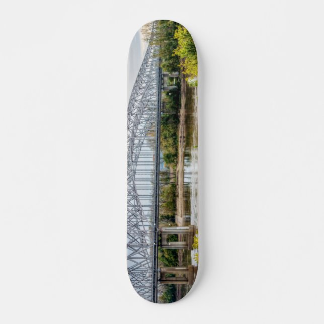 Jeff City Bridge Skateboard (Front)
