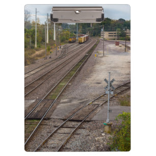Jeff City Railroad Tracks Clipboard