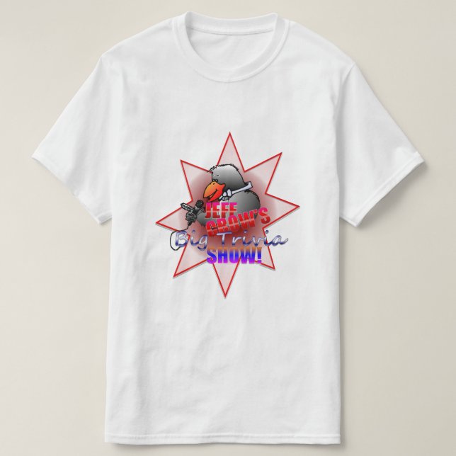 JEFF CROW'S BIG TRIVIA SHOW! T-Shirt (Design Front)