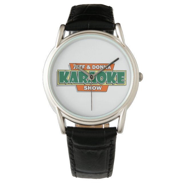 Jeff & Donna Karaoke  Watch (Front)