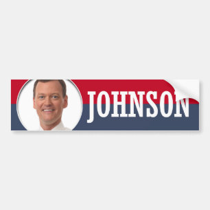 JEFF JOHNSON CAMPAIGN BUMPER STICKER