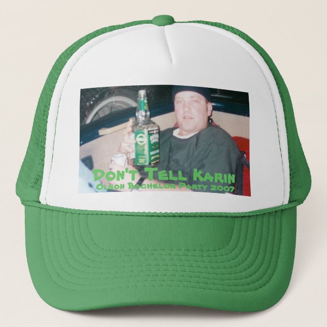 Jeff Olson Wedding Hat (Front)