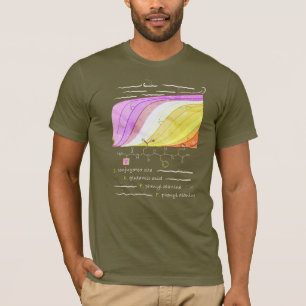 JEFF peptide, AUC theme, custom text, dark T-Shirt