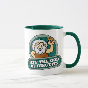 Jeff the God of Biscuits Mug