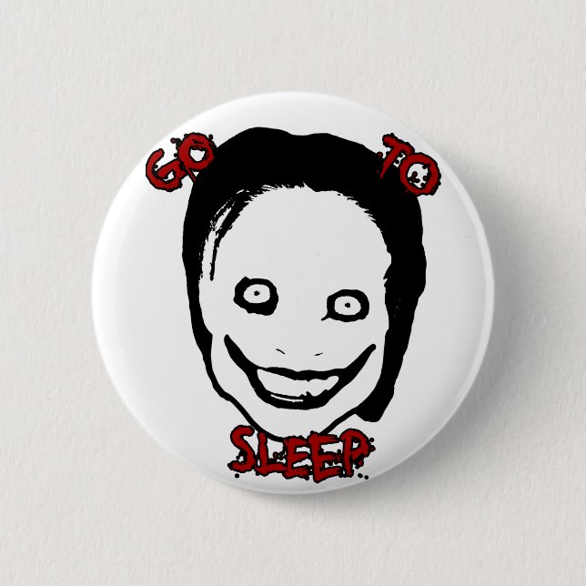 Jeff The Killer 6 Cm Round Badge (Front)