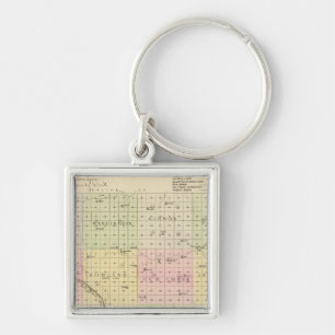 Jefferson County, Nebraska Key Ring